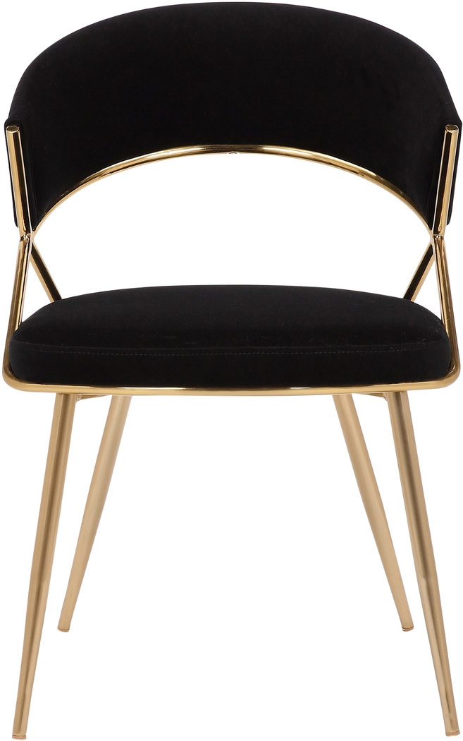 Reverrend Black Side Chair, Set of 2 - Thumbnail - Image 6