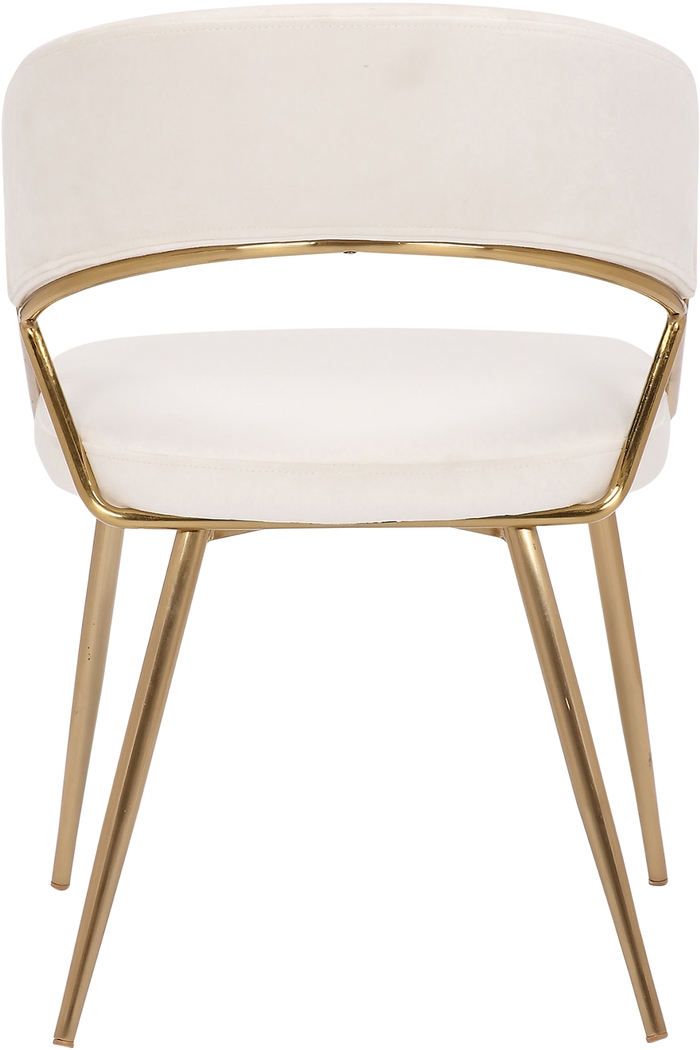 Reverrend Cream Side Chair, Set of 2 - Thumbnail - Image 4