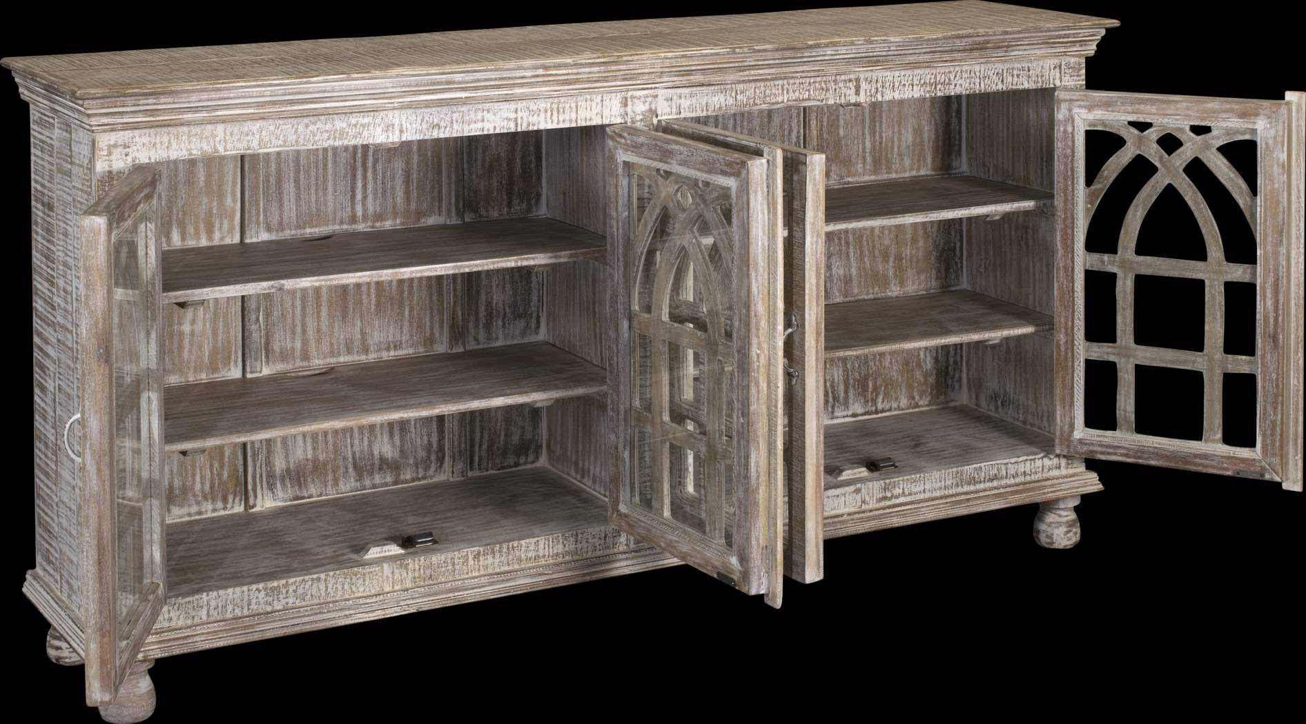 Rexdale Beige Credenza - Thumbnail - Image 3