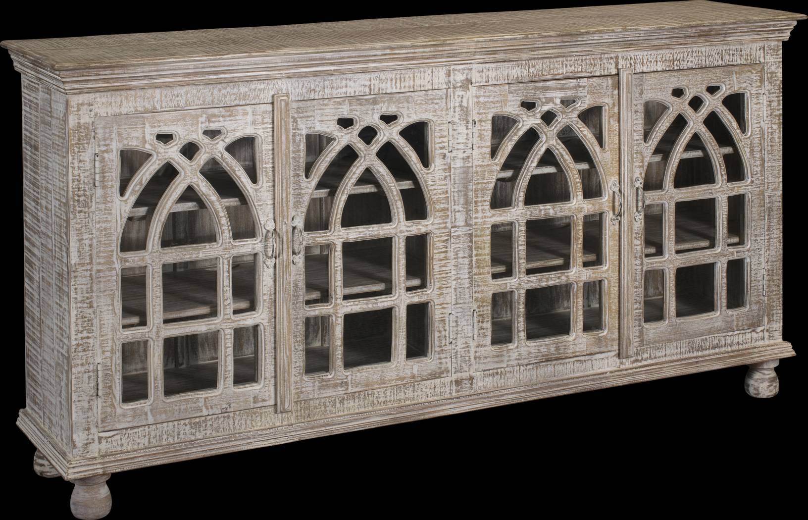 Rexdale Beige Credenza - Thumbnail - Image 1