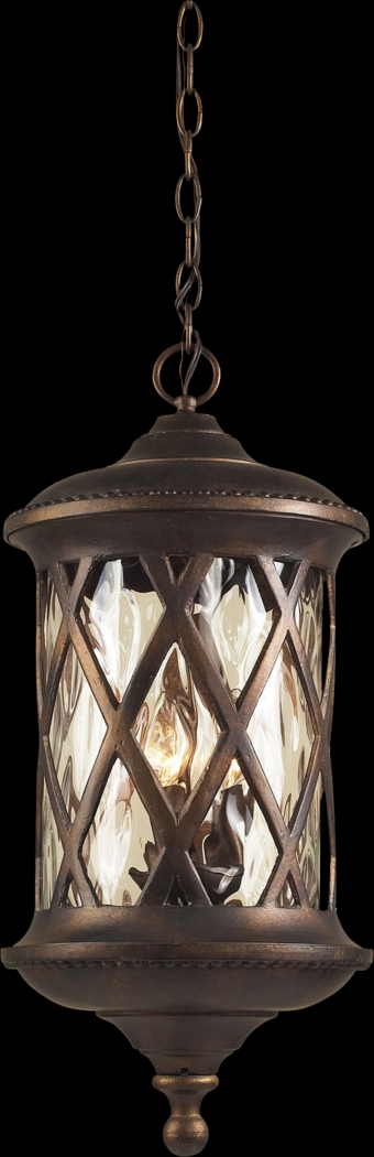 Reylea Brown Outdoor Chandelier - Thumbnail - Image 1