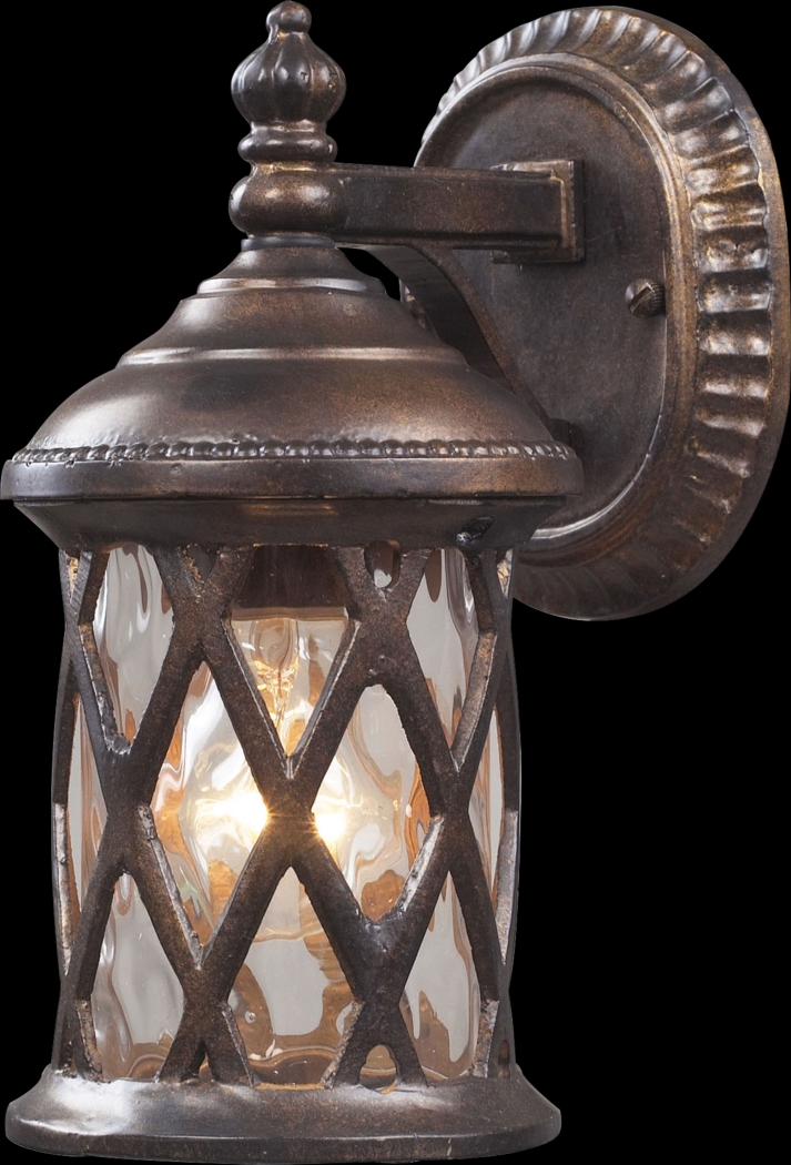 Reylea Brown Outdoor Wall Sconce - Thumbnail - Image 1