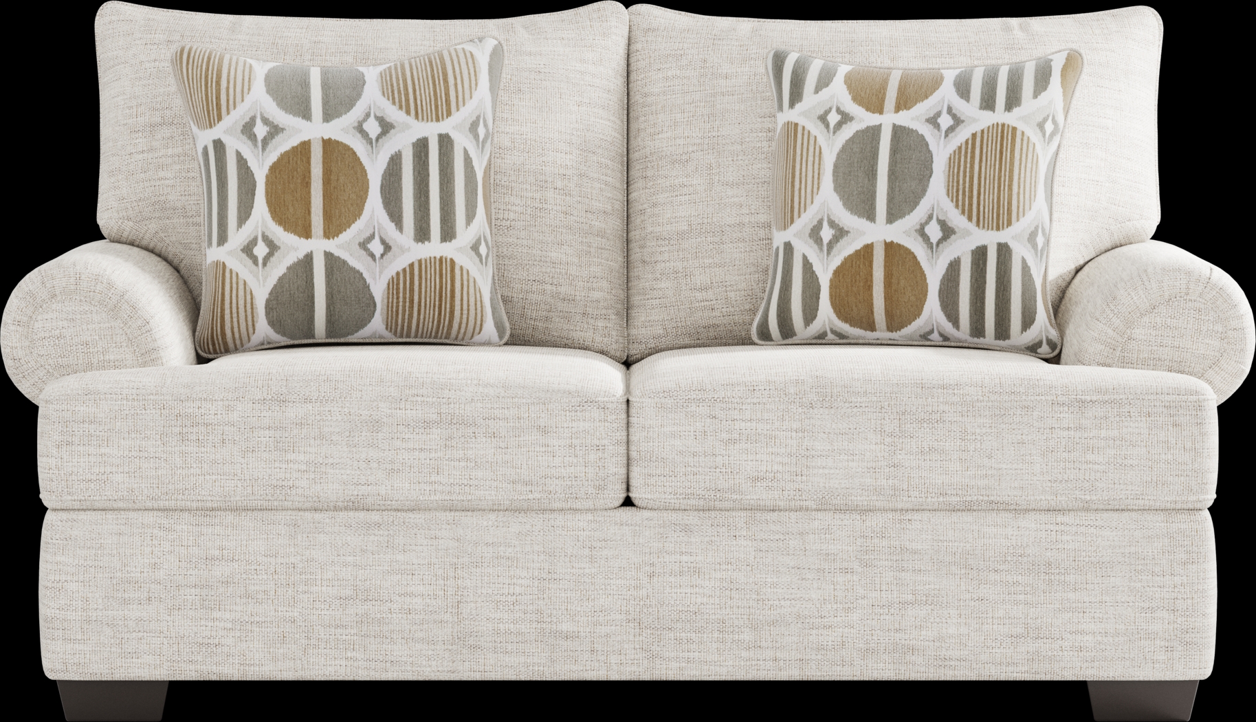 Reyna Point Ivory 7 Pc Living Room with Gel Foam Sleeper Sofa - Thumbnail - Image 6