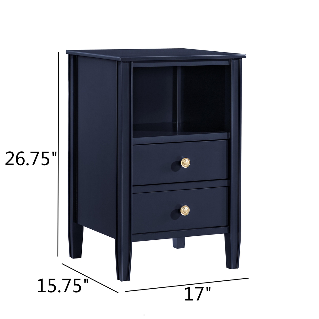 Rhad Blue Nightstand - Thumbnail - Image 13