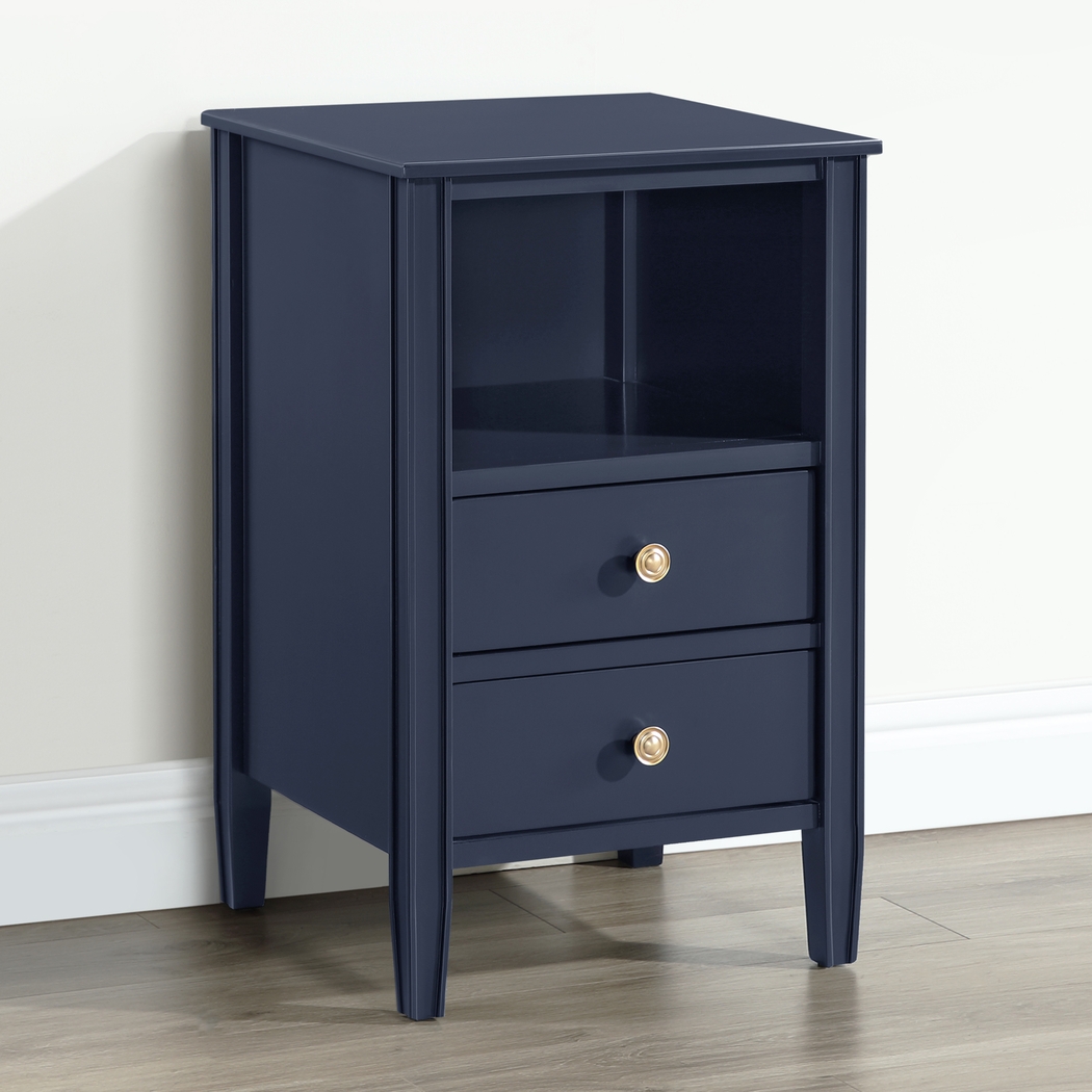 Rhad Blue Nightstand - Thumbnail - Image 3