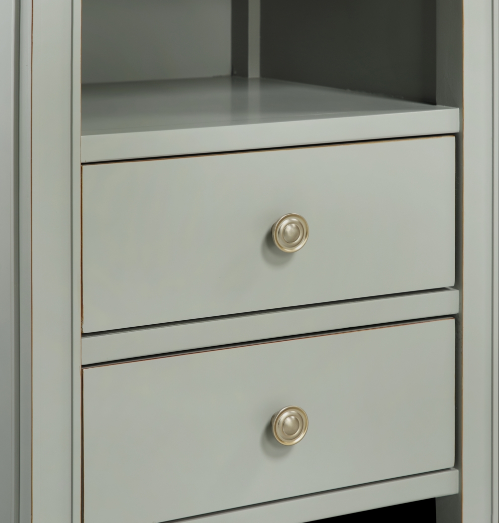 Rhad Gray Nightstand - Thumbnail - Image 5