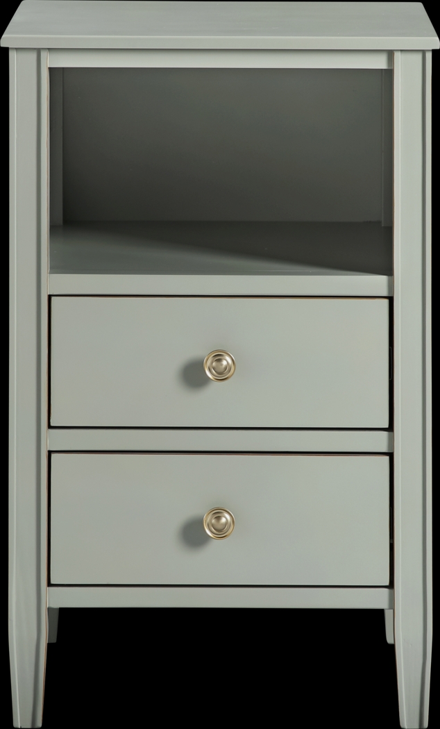 Rhad Gray Nightstand - Thumbnail - Image 7