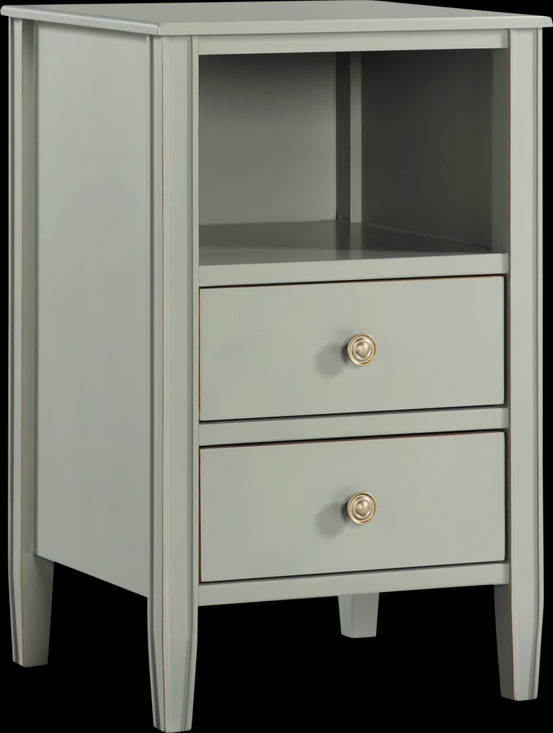 Rhad Gray Nightstand - Thumbnail - Image 8