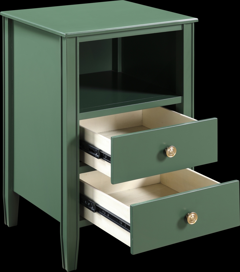 Rhad Green Nightstand - Thumbnail - Image 10