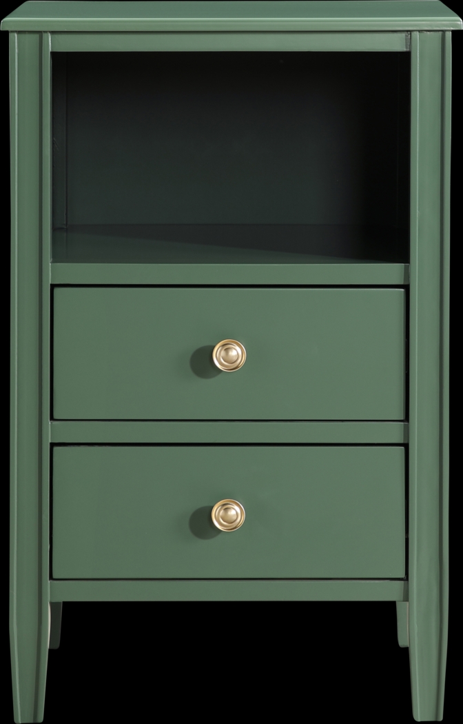 Rhad Green Nightstand - Thumbnail - Image 6
