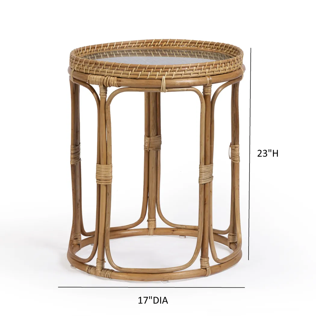 Rhamiel Brown Side Table - Thumbnail - Image 7