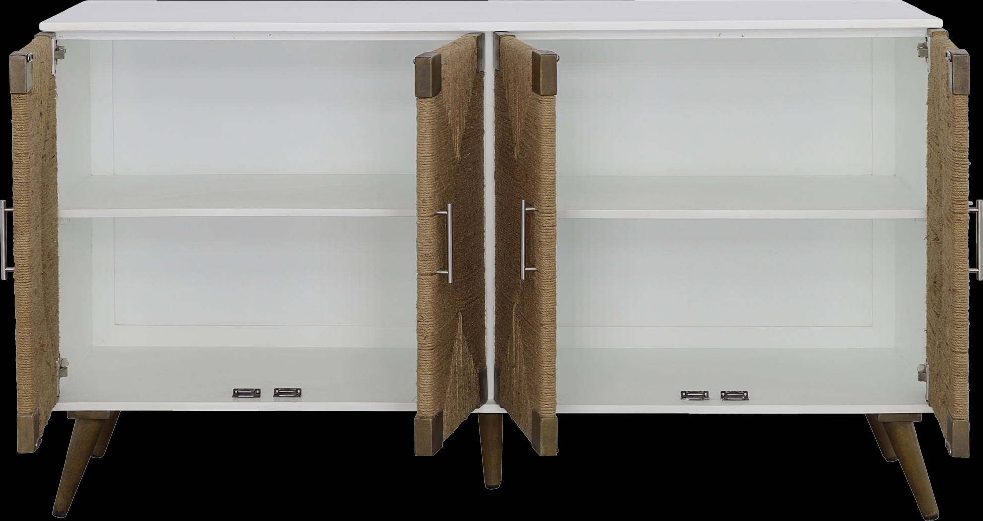 Rhealand White Credenza - Thumbnail - Image 5