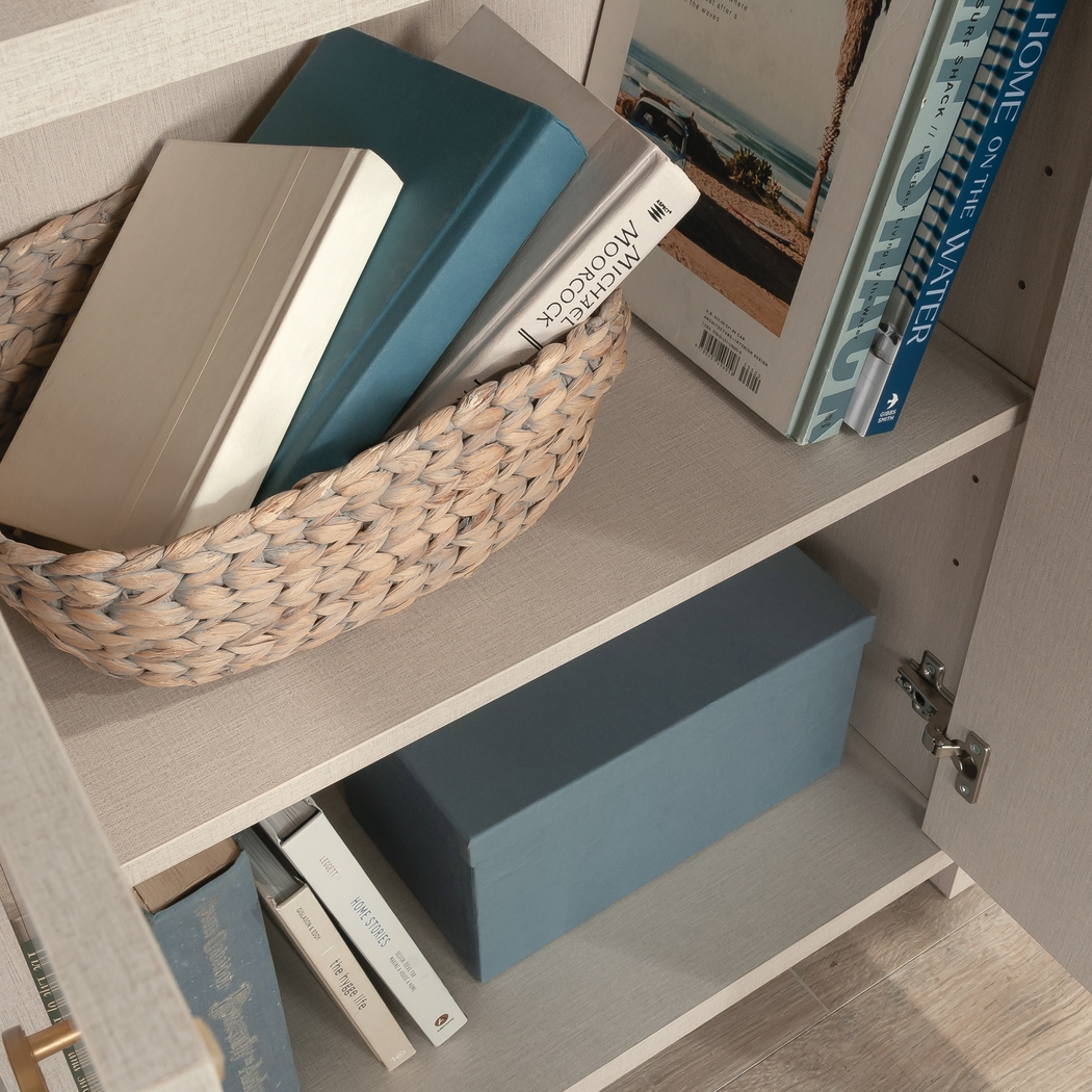 Rheault White Bookcase - Thumbnail - Image 3
