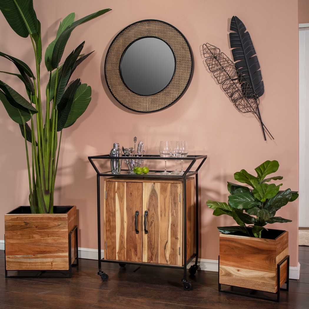 Rhemma Black Wall Decor - Thumbnail - Image 2