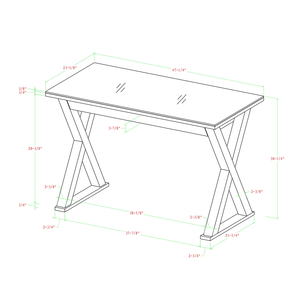 Rhett Black Desk - Thumbnail - Image 5