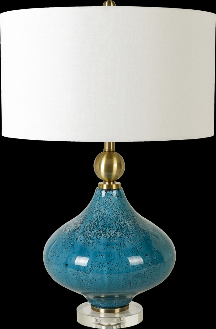 Rhett Peak Blue Lamp - Thumbnail - Image 1