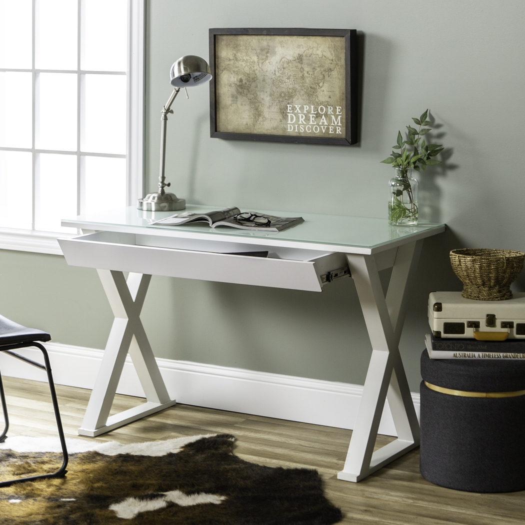 Rhett White Desk - Thumbnail - Image 3