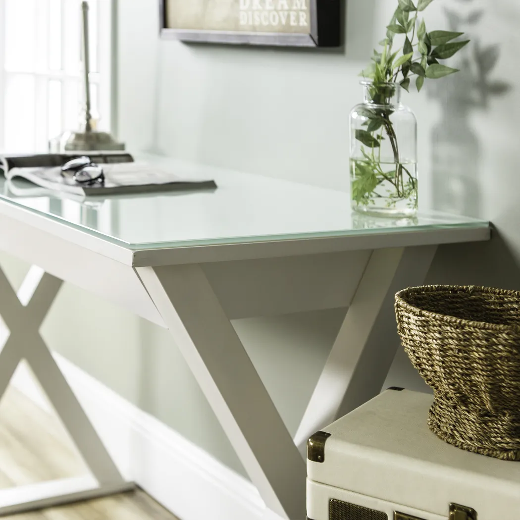 Rhett White Desk - Image 5