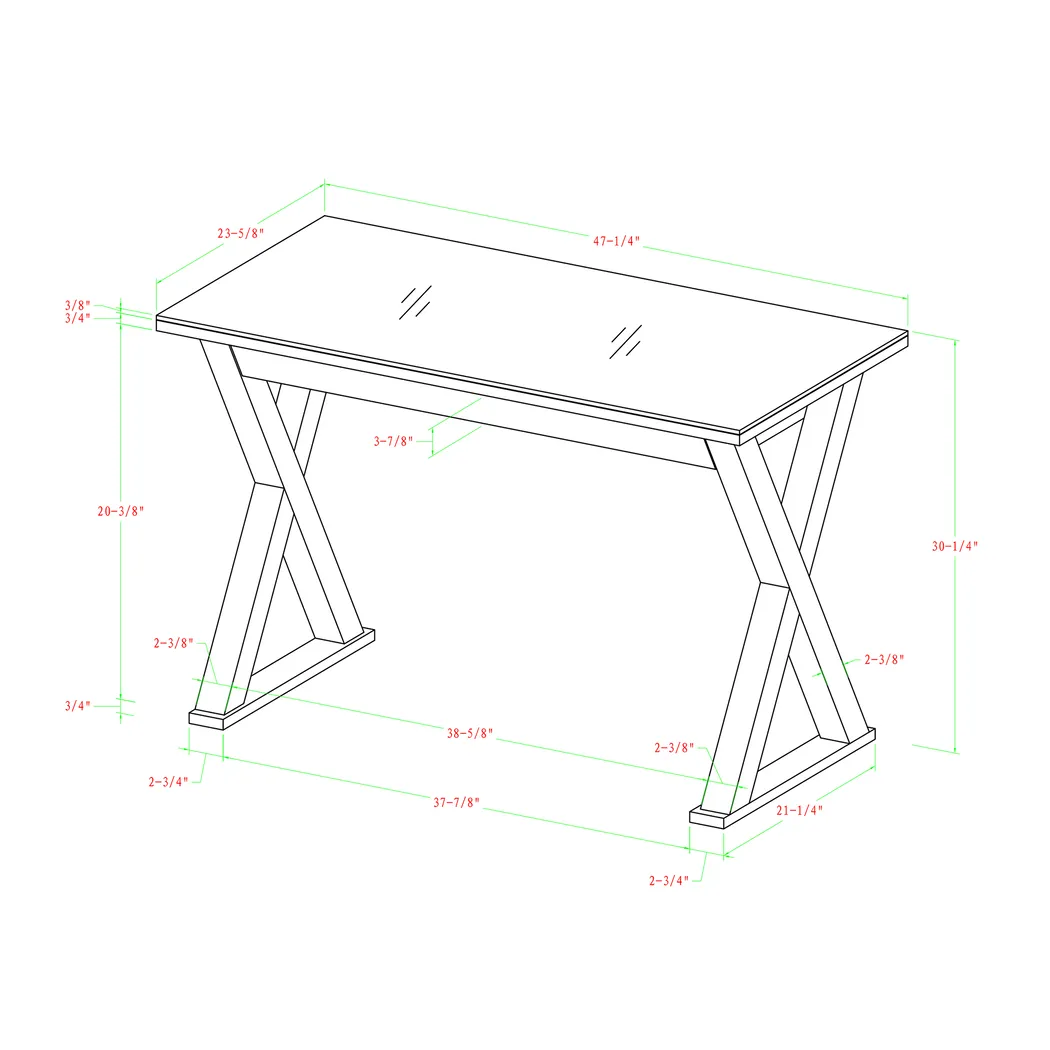 Rhett White Desk - Image 6