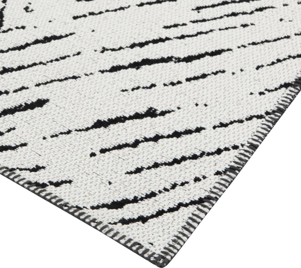 Rhis White 5'3 x 7' Rug - Thumbnail - Image 4