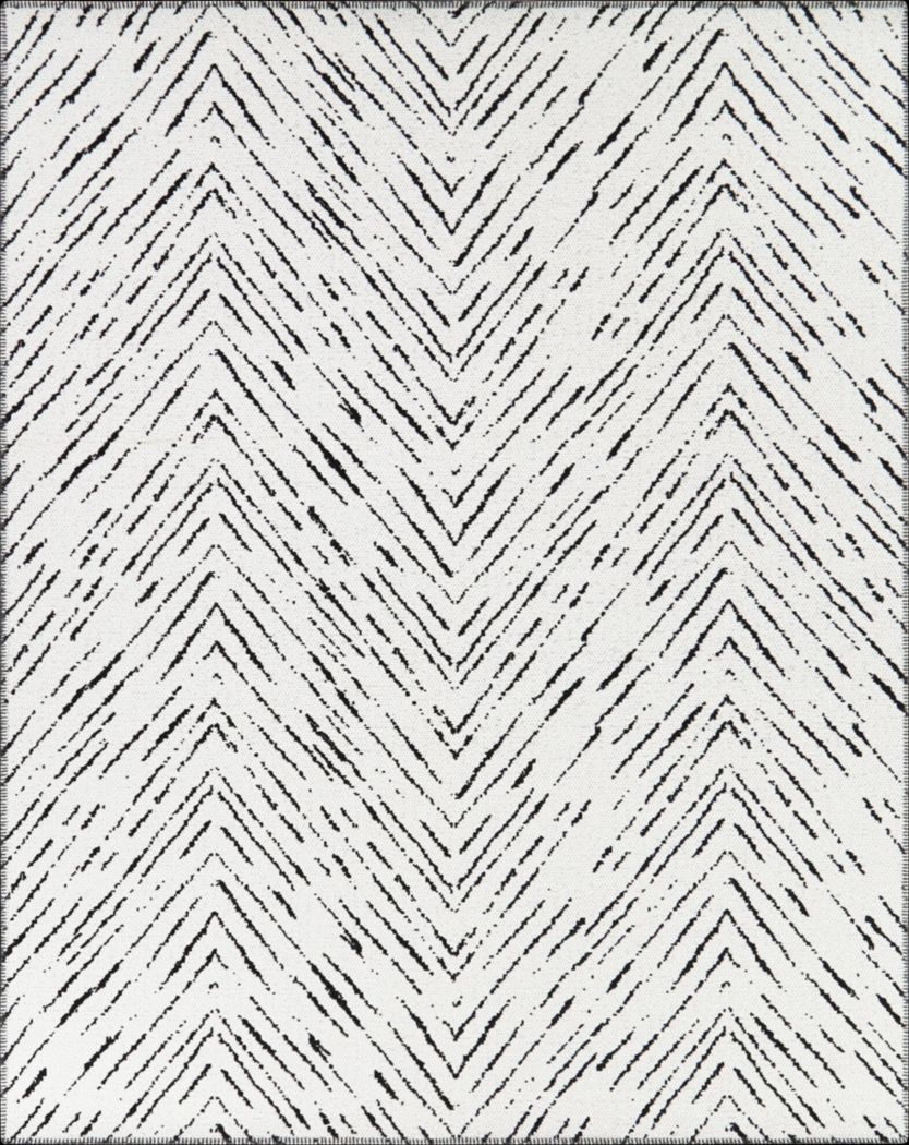 Rhis White 7'10 x 10' Rug - Thumbnail - Image 1