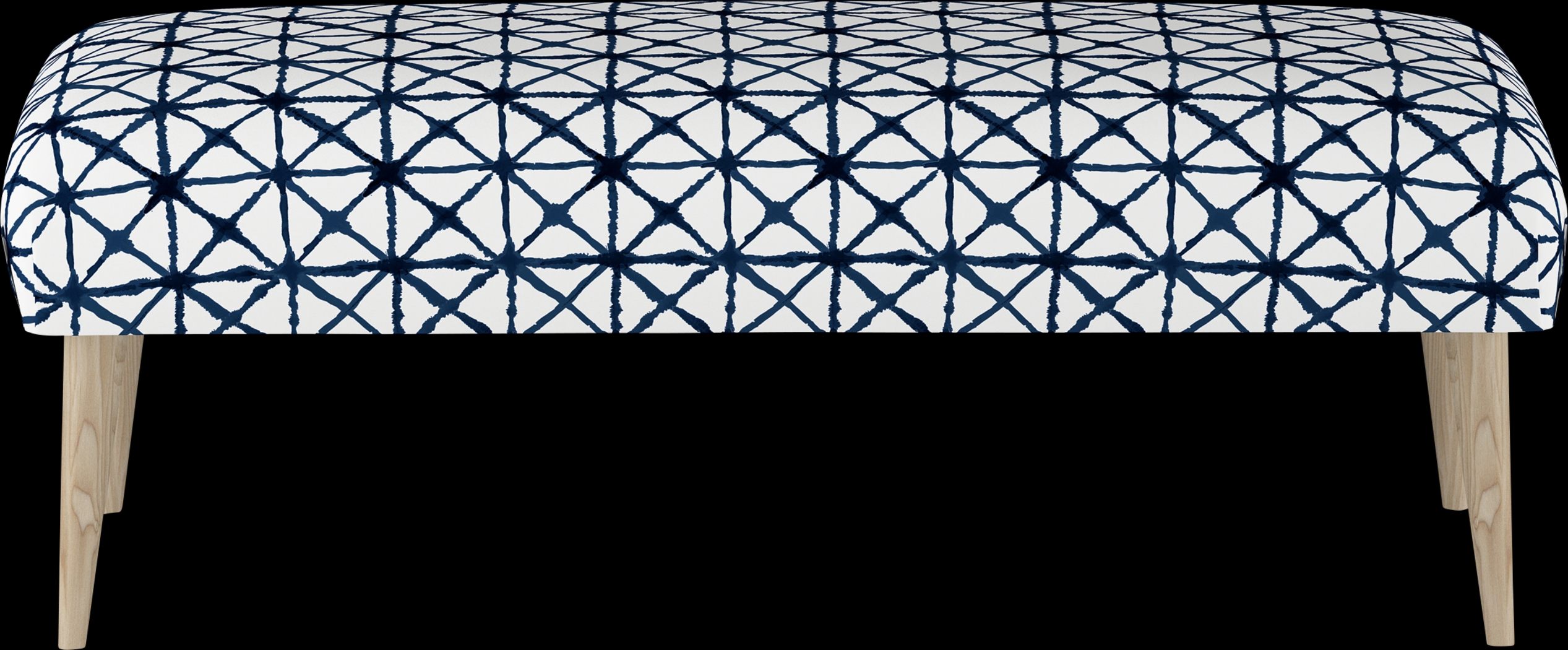 Rhombusland Blue Accent Bench - Thumbnail - Image 2