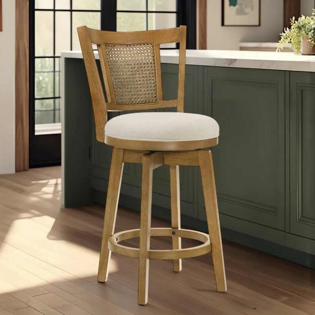 Rhud Brown Barstool - Image 2
