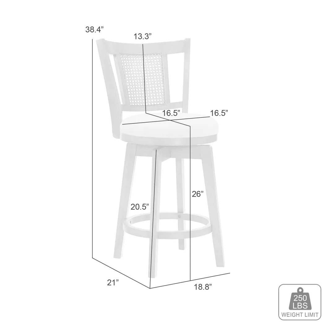Rhud Brown Barstool - Image 7