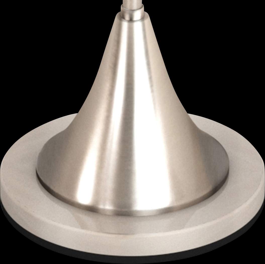 Rhumna Drive Silver Floor Lamp - Thumbnail - Image 3