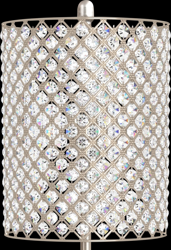 Rhumna Drive Silver Floor Lamp - Thumbnail - Image 6