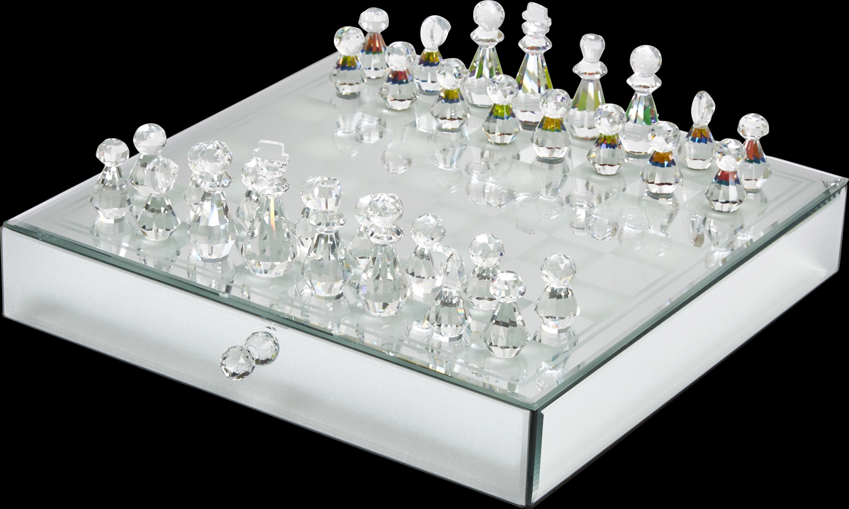 Rhynewood Silver Chess Game Set - Thumbnail - Image 1