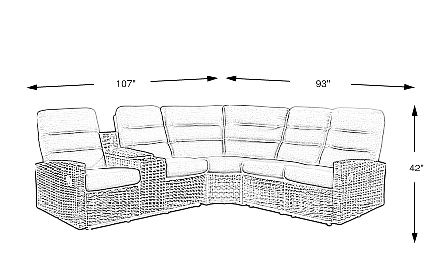 Dimension Image. Please refer to the Dimension Tab on this page for dimension details.