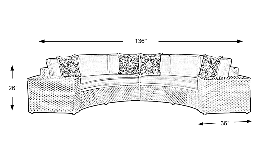 Dimension Image. Please refer to the Dimension Tab on this page for dimension details.