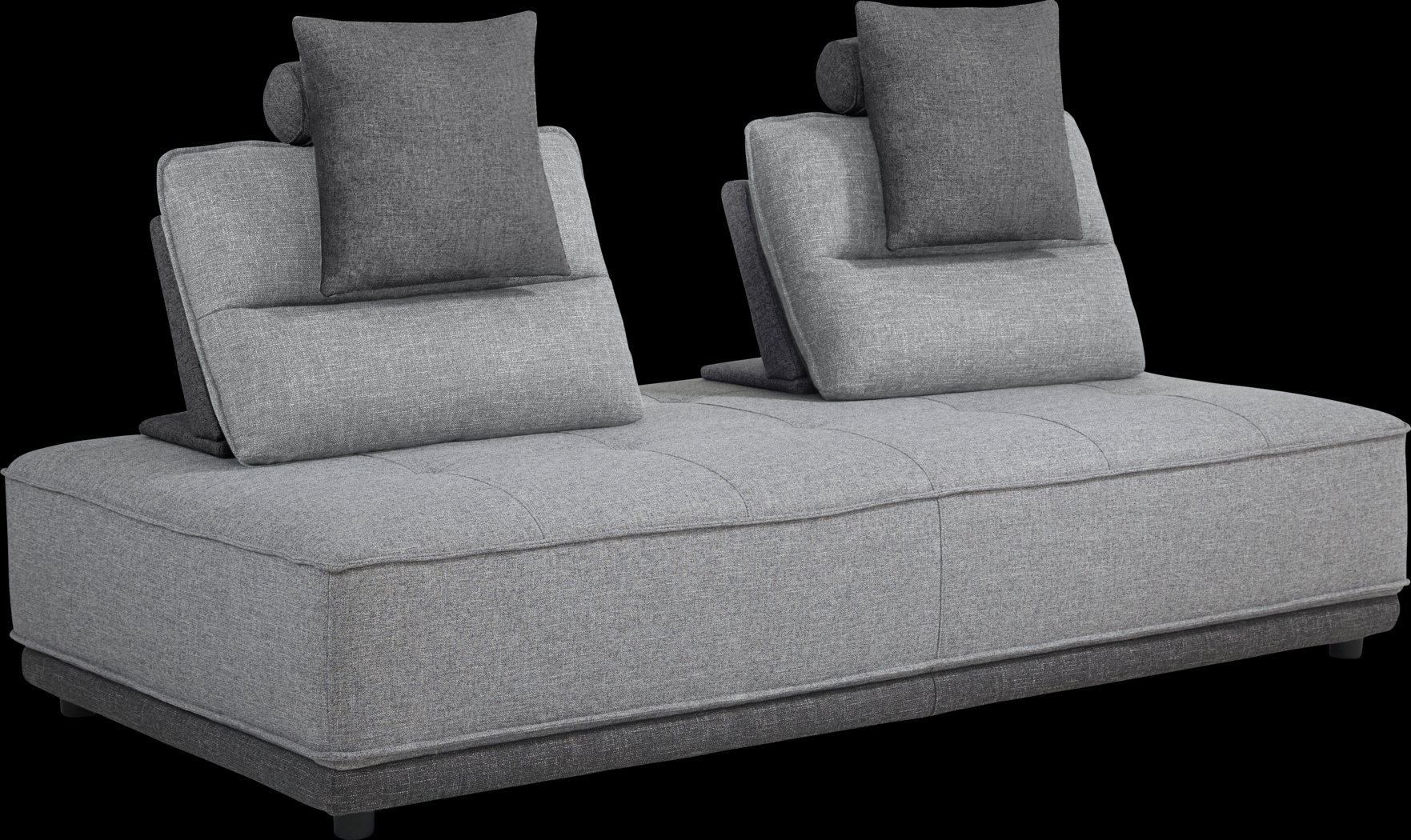 Riannon Light Gray 2 Pc Sectional - Thumbnail - Image 4