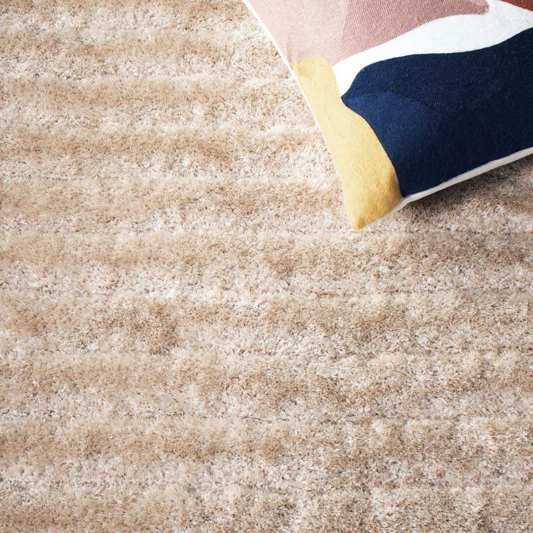 Rib-Shag Champagne 8' x 10' Rug - Thumbnail - Image 5