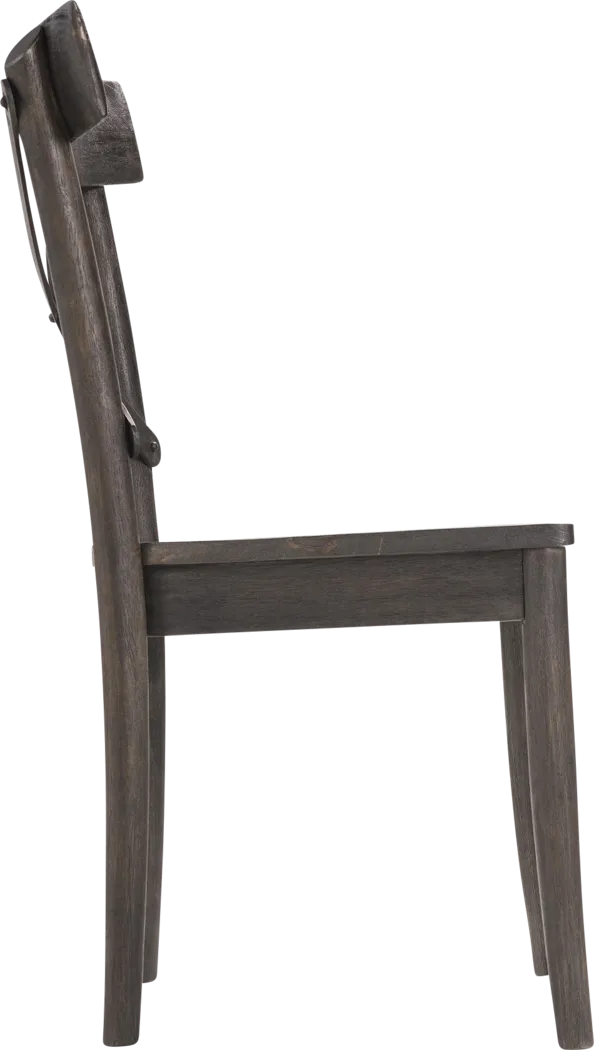 Riba Darl Brown Side Chair, Set of 2 - Thumbnail - Image 11