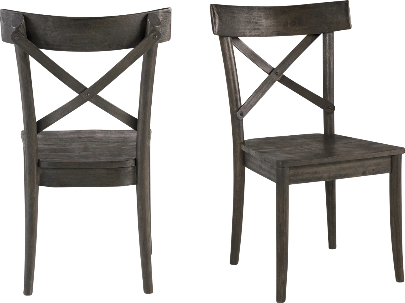 Riba Darl Brown Side Chair, Set of 2 - Thumbnail - Image 5