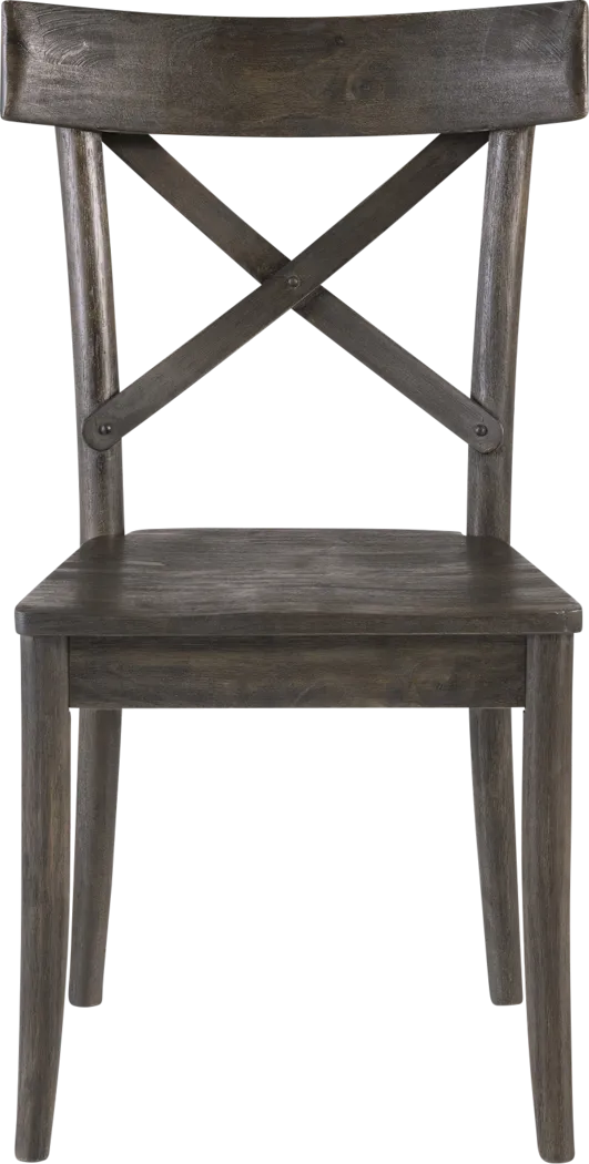 Riba Darl Brown Side Chair, Set of 2 - Thumbnail - Image 6