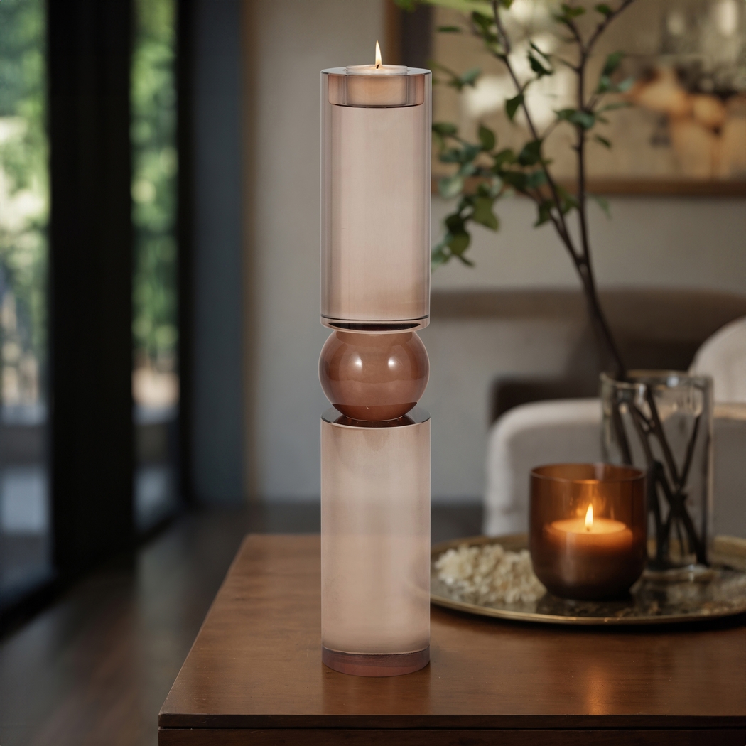 Ribelinway Bronze 15 in. Candle Holder - Thumbnail - Image 2