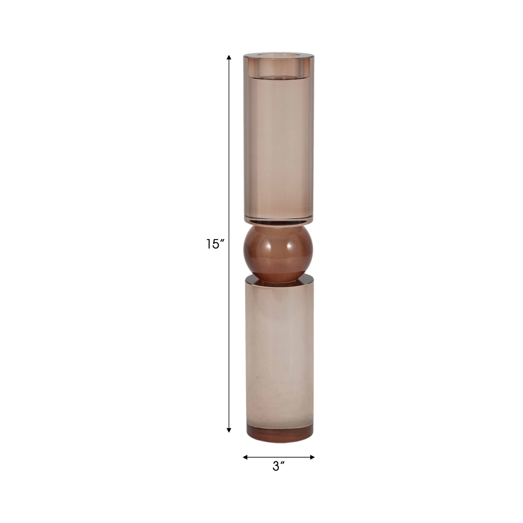 Ribelinway Bronze 15 in. Candle Holder - Thumbnail - Image 7