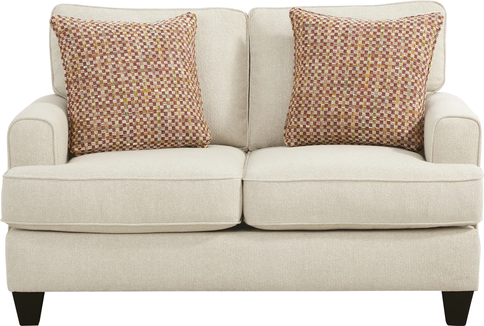 Ricard Cream Loveseat - Thumbnail - Image 1