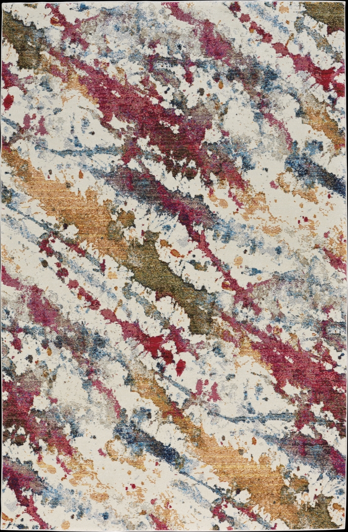 Rich Splash Cream 8' x 10' Rug - Thumbnail - Image 1