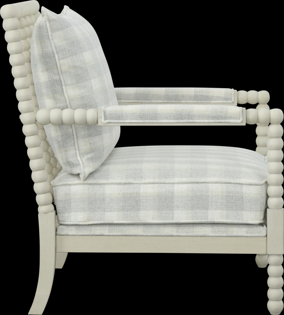Richaven Gray Accent Chair - Thumbnail - Image 3
