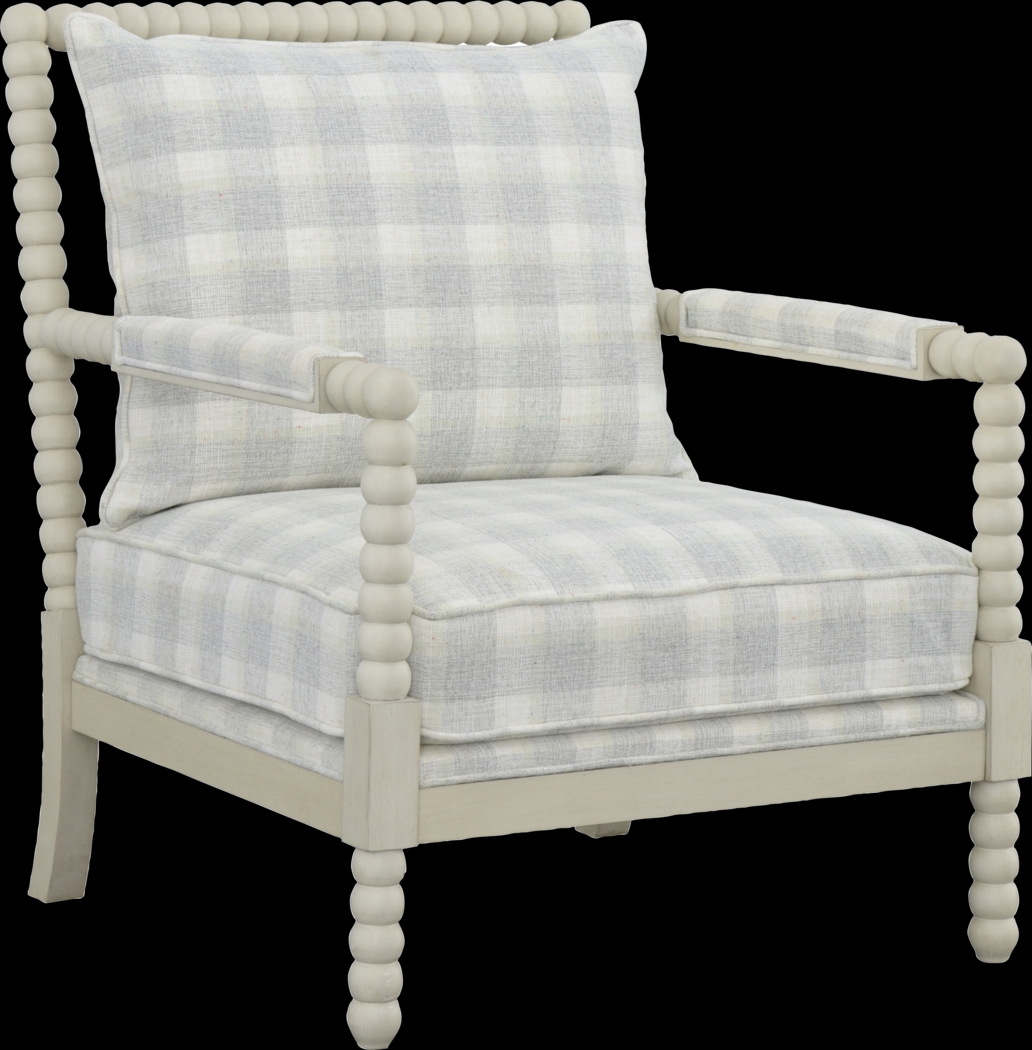 Richaven Gray Accent Chair - Thumbnail - Image 1