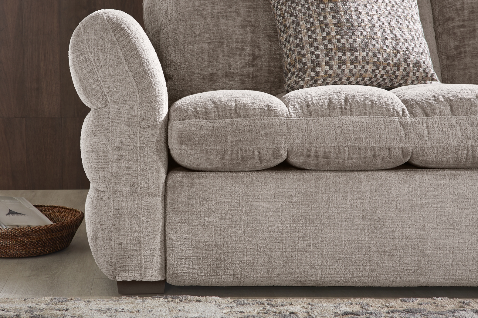 Richland Gray 8 Pc Power Reclining Sectional Living Room - Thumbnail - Image 5