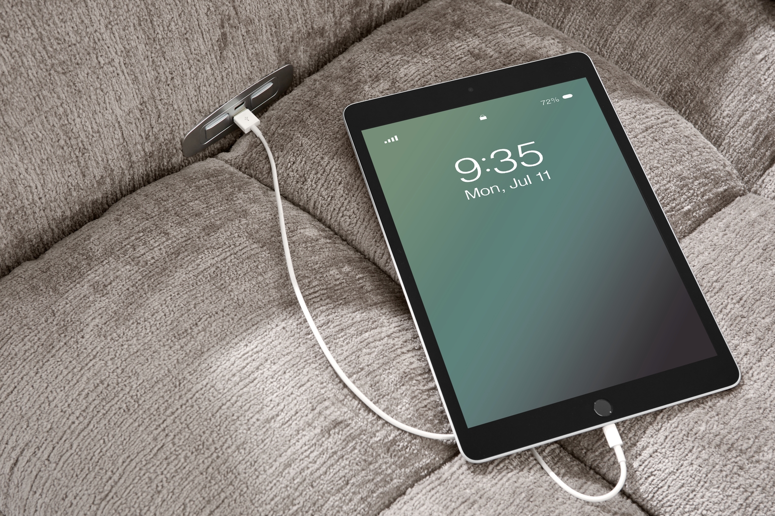 Richland Gray 8 Pc Power Reclining Sectional Living Room - Thumbnail - Image 9