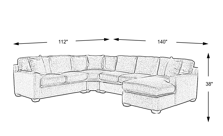 Dimension Image. Please refer to the Dimension Tab on this page for dimension details.