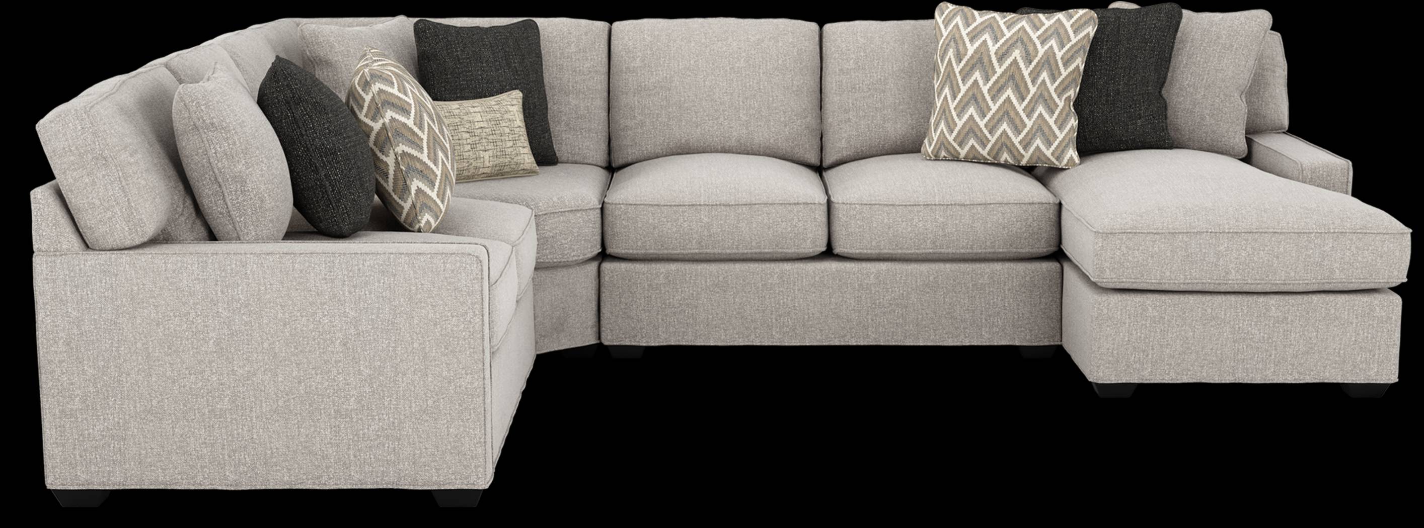 Richmond Hill Dove 7 Pc Sectional Living Room - Thumbnail - Image 3