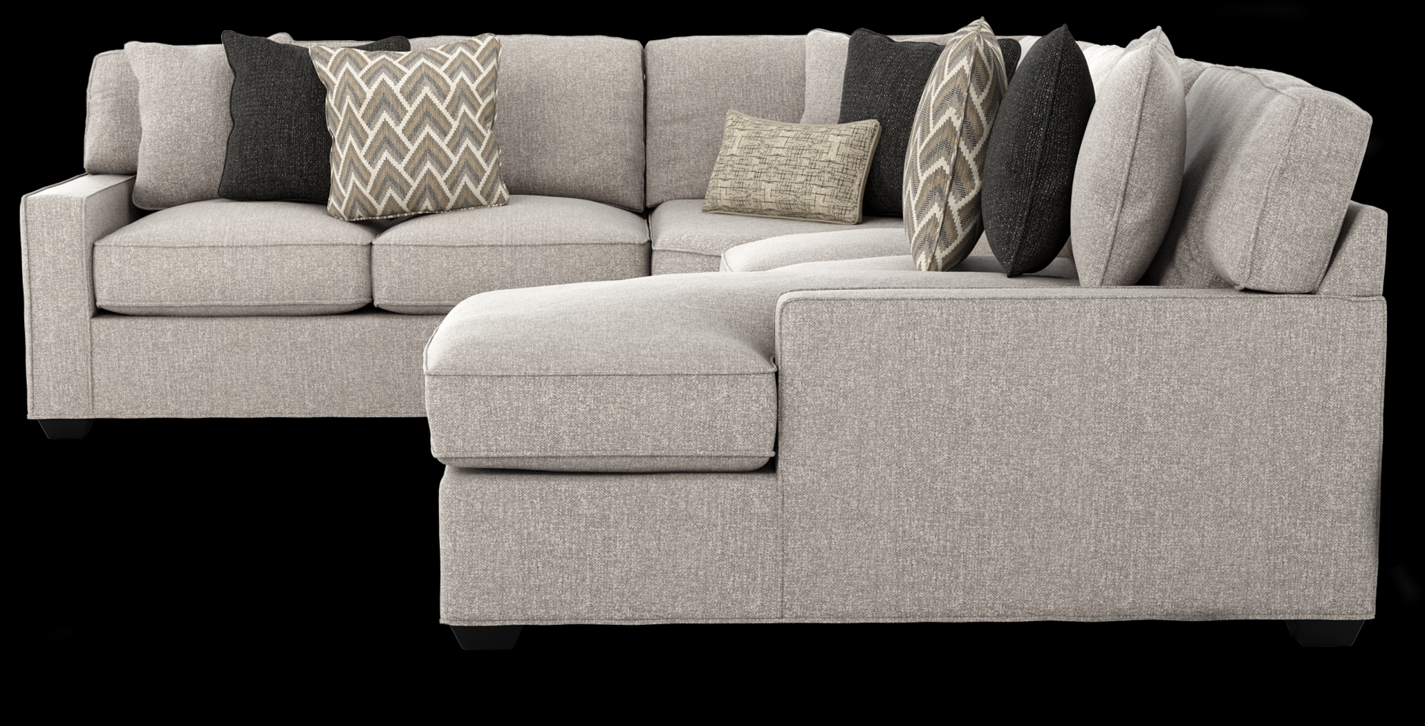 Richmond Hill Dove 7 Pc Sectional Living Room - Thumbnail - Image 5