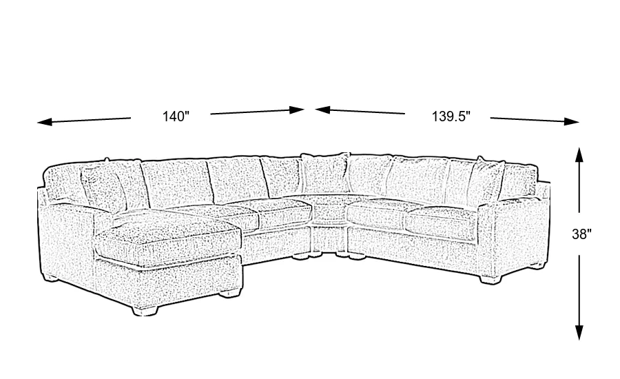 Dimension Image. Please refer to the Dimension Tab on this page for dimension details.